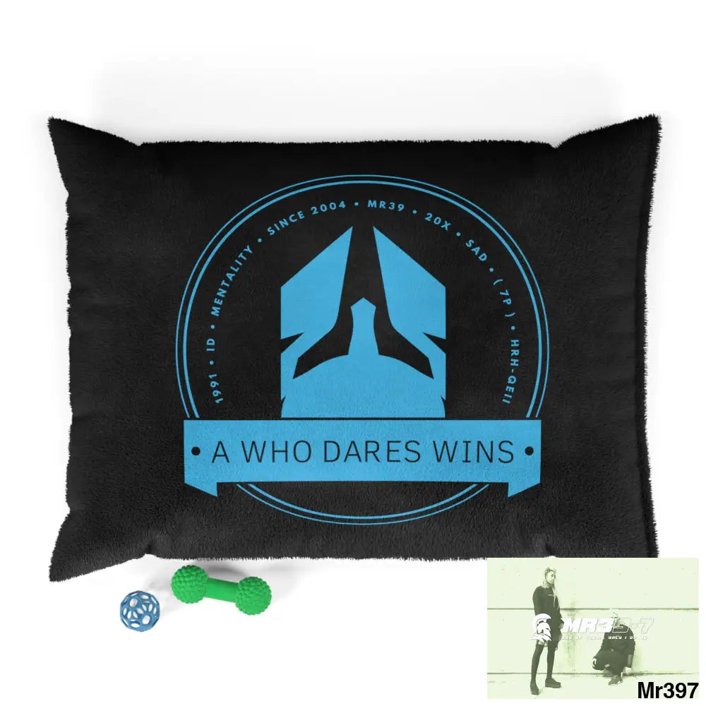 A Who Dares Wins Pet Bed 40’’ × 30’’ Pets