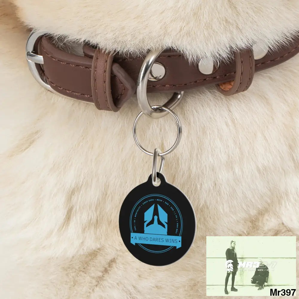 A Who Dares Wins Pet Tag 1’’ Pets