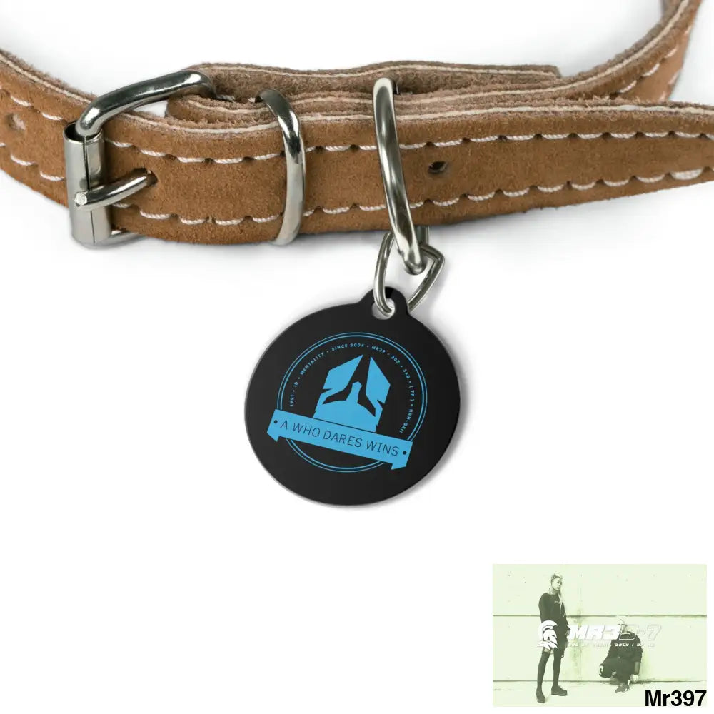 A Who Dares Wins Pet Tag 1’’ Pets