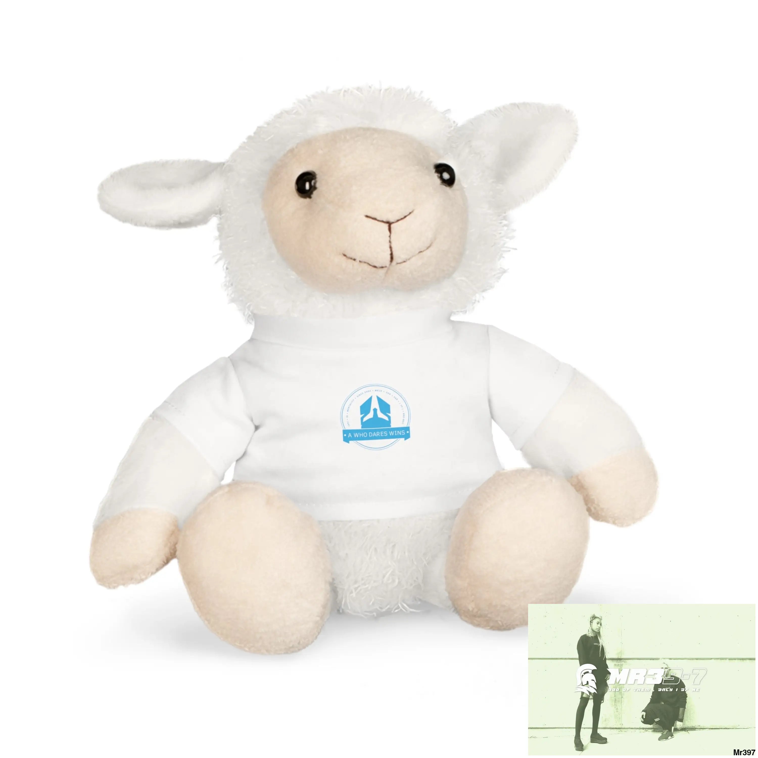 A Who Dares Wins Plush Toy with T-Shirt Accessories