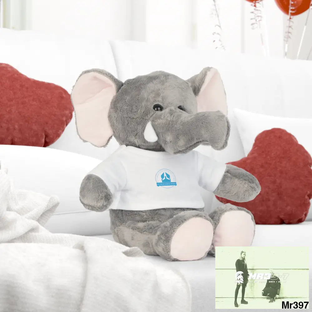 A Who Dares Wins Plush Toy with T-Shirt Accessories