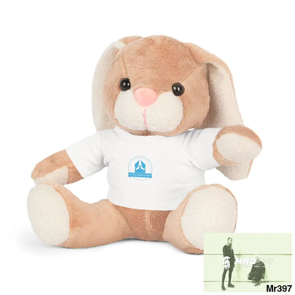 A Who Dares Wins Plush Toy with T-Shirt Accessories