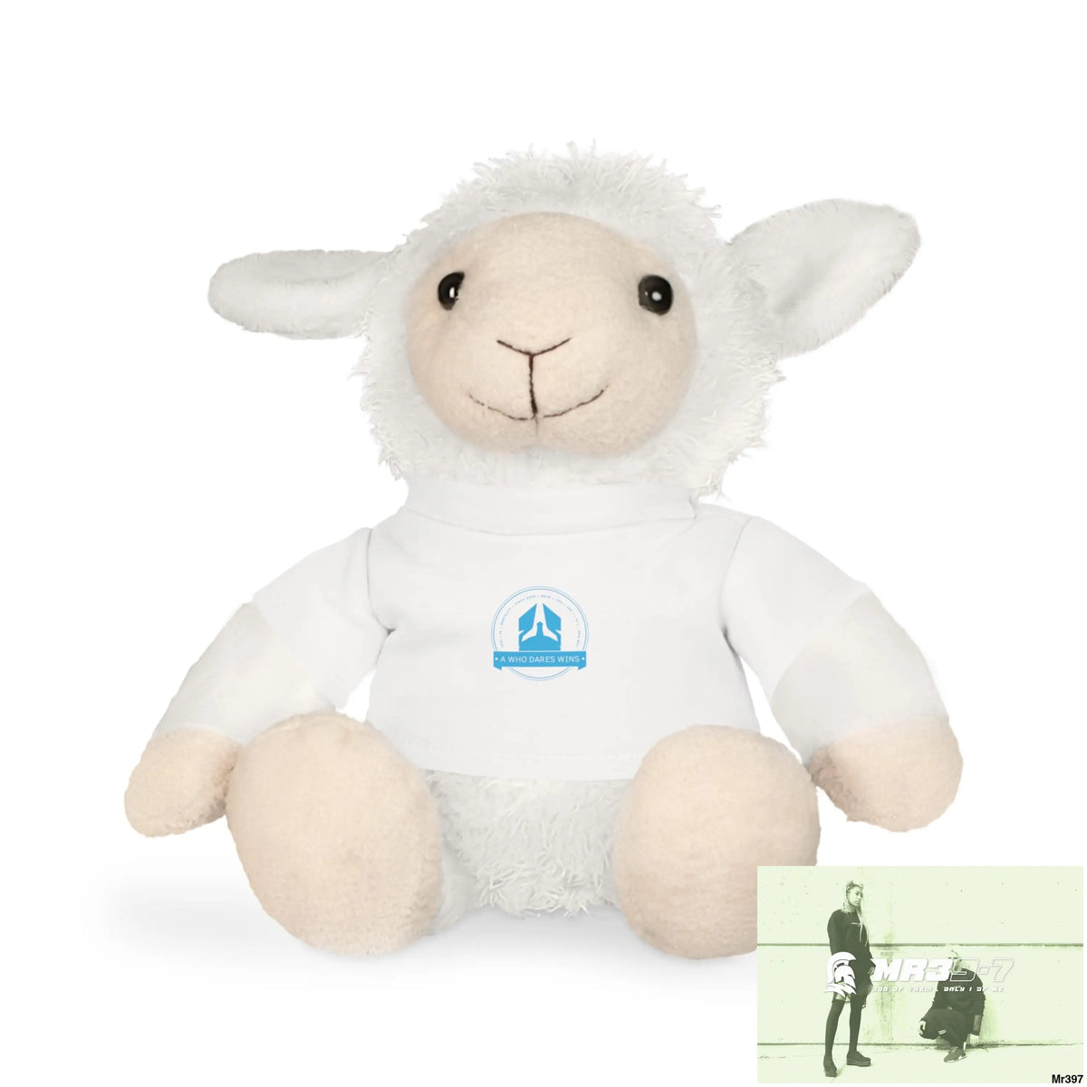 A Who Dares Wins Plush Toy with T-Shirt Sheep / White / One size Accessories