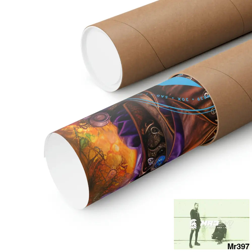 A Who Dares Wins Steampunk Joker Hearts Tribal Fractal Matte Vertical Posters Poster