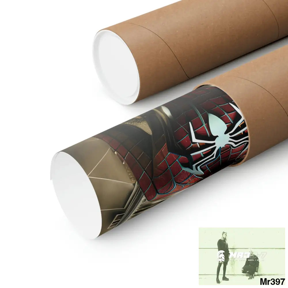 A Who Dares Wins Steampunk SpiderMan Graphic Matte Vertical Posters Poster
