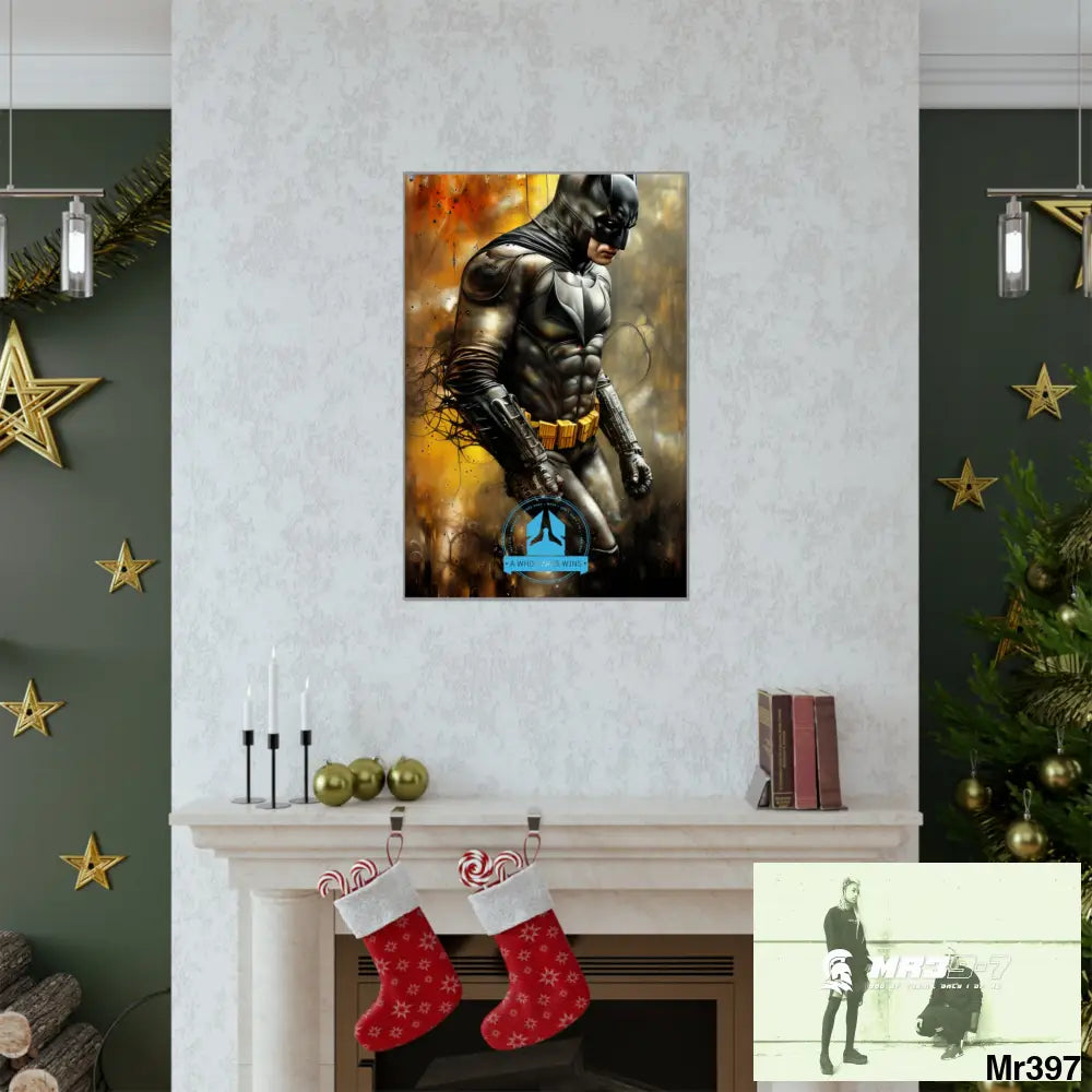 A Who Dares Wins Super Resolution Batpain Steampunk Graphic Matte Vertical Posters Poster