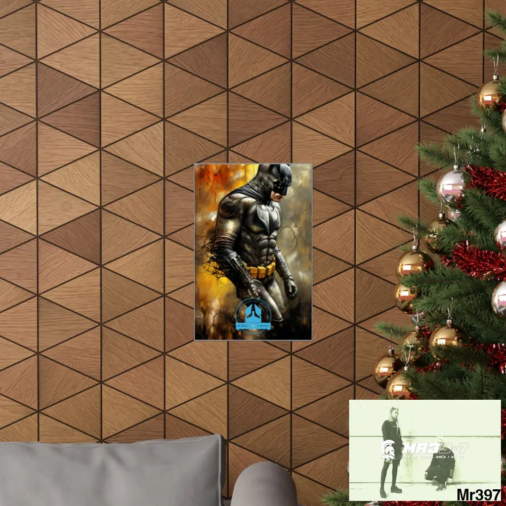 A Who Dares Wins Super Resolution Batpain Steampunk Graphic Matte Vertical Posters Poster