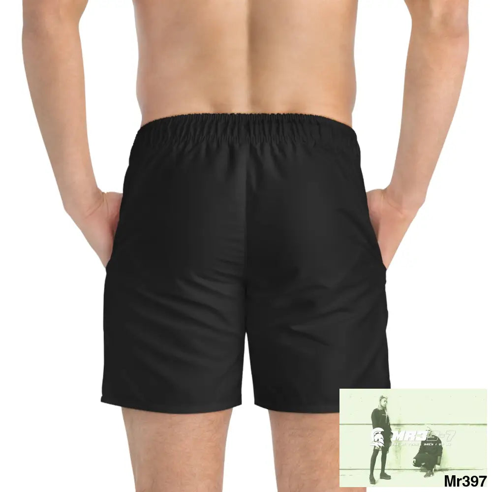 A Who Dares Wins Swim Trunks (AOP) All Over Prints
