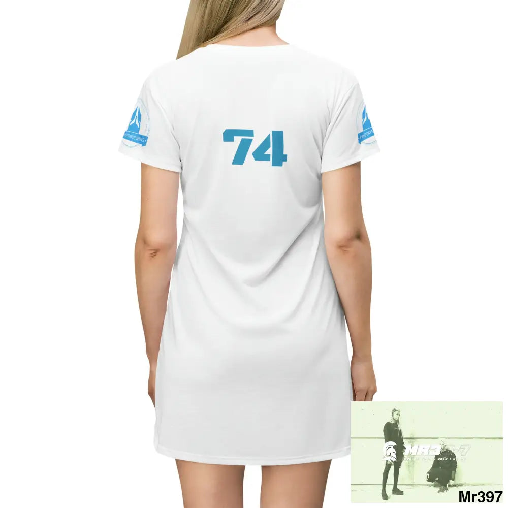 A Who Dares Wins T-Shirt Dress (AOP) All Over Prints