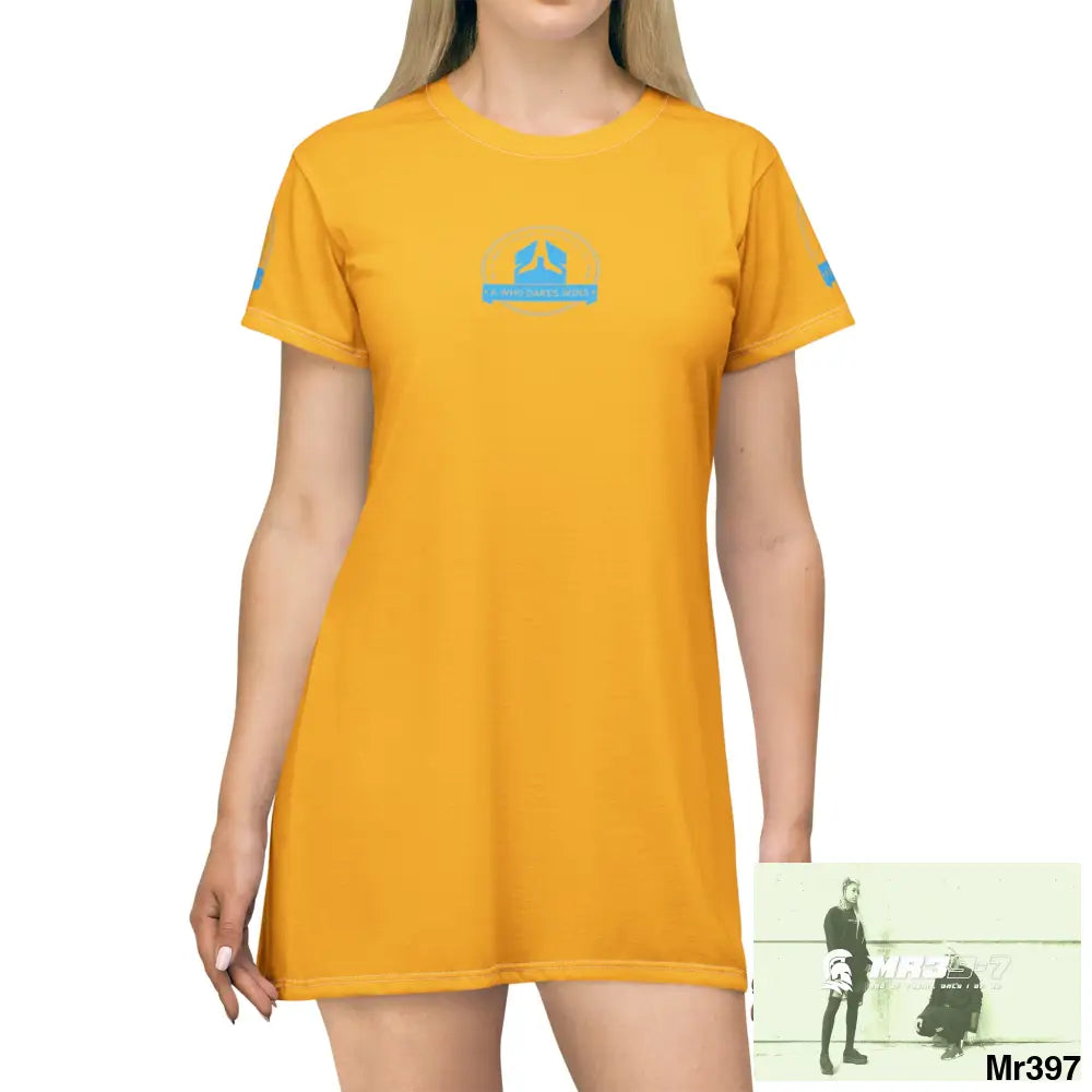 A Who Dares Wins T-Shirt Dress (AOP) XS All Over Prints