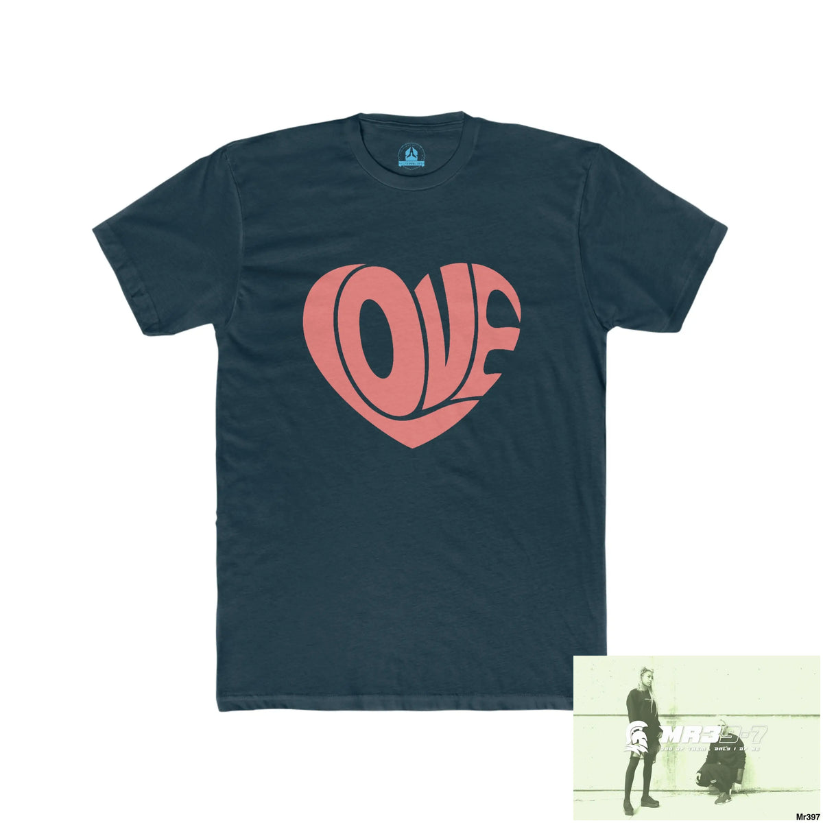 A Who Dares Wins Tactical Love Men’s Cotton Crew Tee Solid Midnight Navy / XS T-Shirt