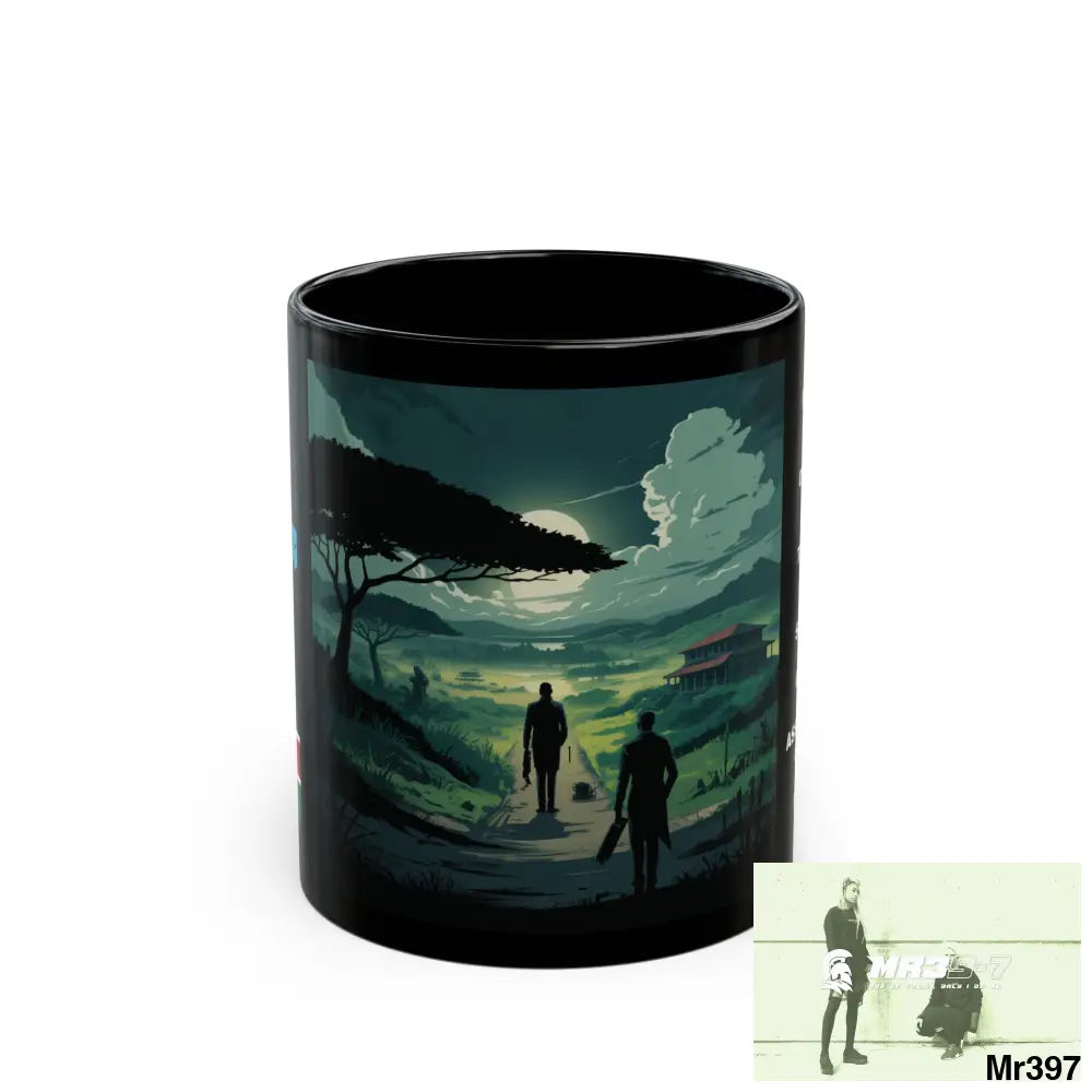 A Who Dares Wins Tactical SAS Kenya 2015 trip AI 10th Themed 11oz Black Mug GB 11oz Mug