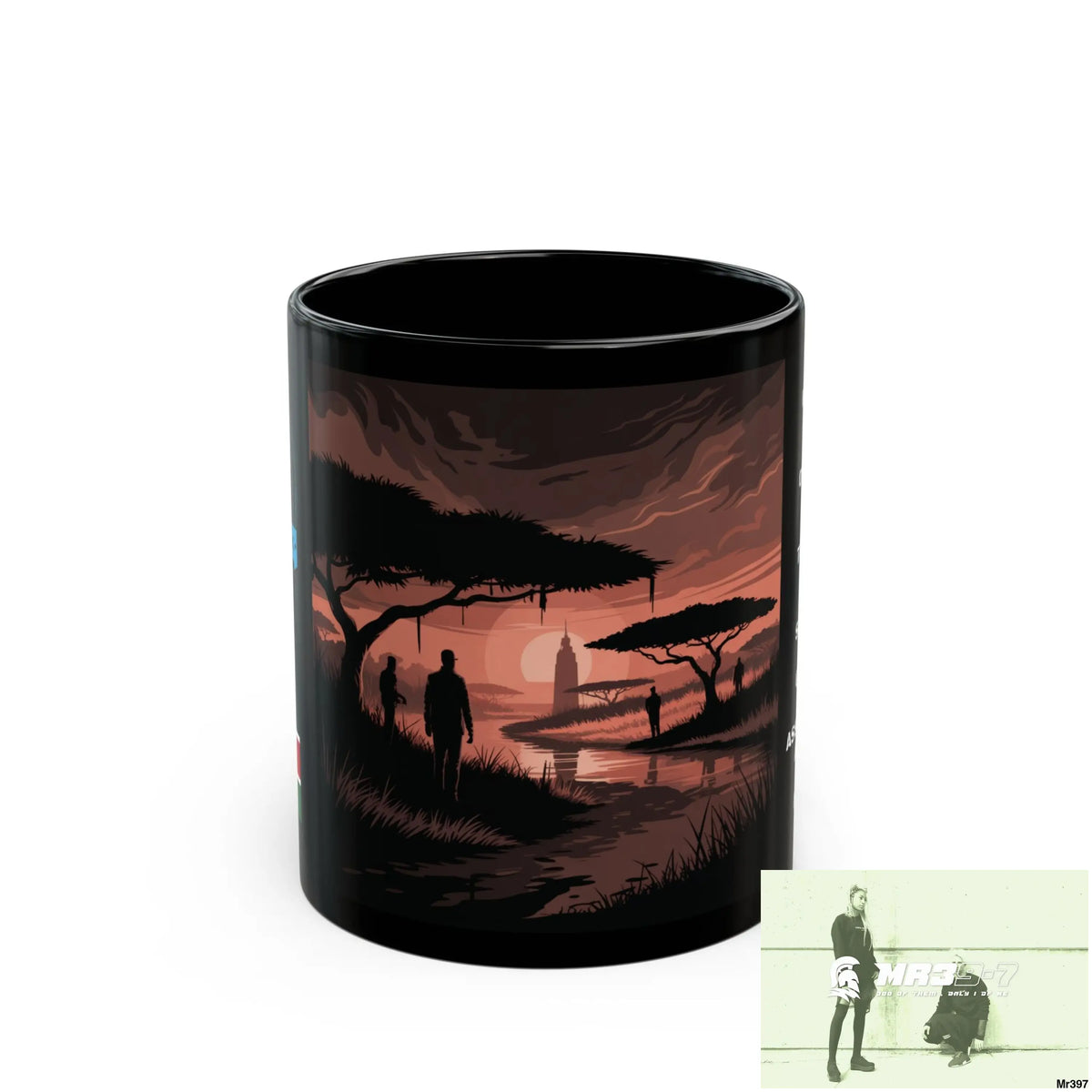 A Who Dares Wins Tactical SAS Kenya 2015 trip AI 12th Themed 11oz Black Mug GB 11oz Mug