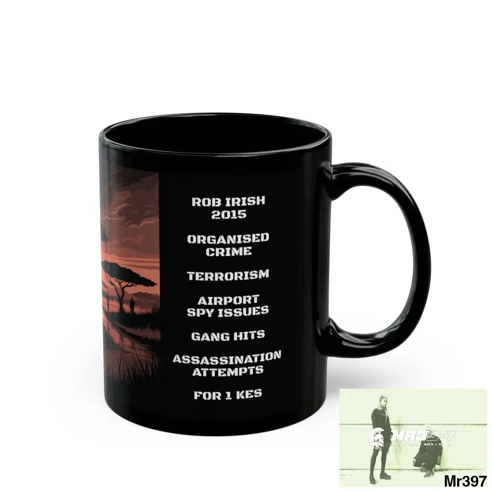 A Who Dares Wins Tactical SAS Kenya 2015 trip AI 12th Themed 11oz Black Mug GB 11oz Mug