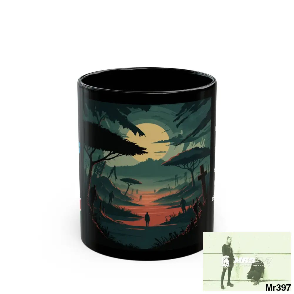 A Who Dares Wins Tactical SAS Kenya 2015 trip AI 13th Themed 11oz Black Mug GB 11oz Mug