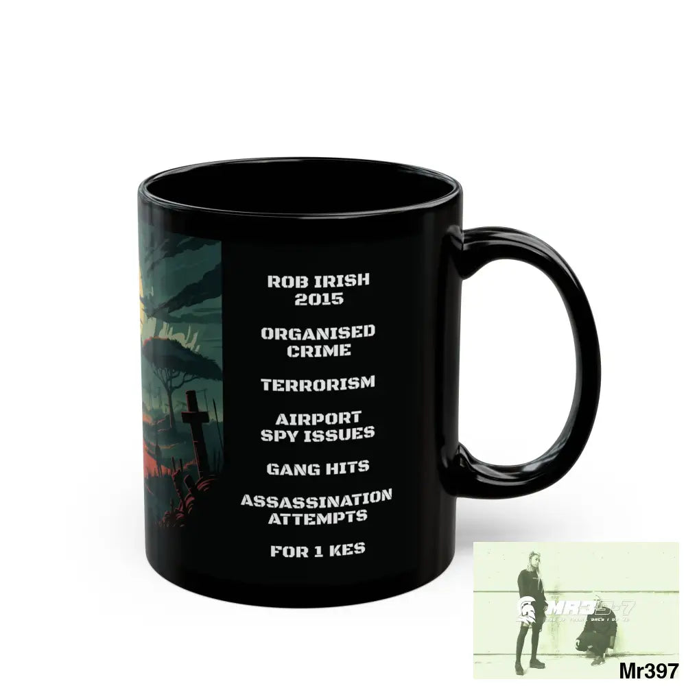 A Who Dares Wins Tactical SAS Kenya 2015 trip AI 13th Themed 11oz Black Mug GB 11oz Mug