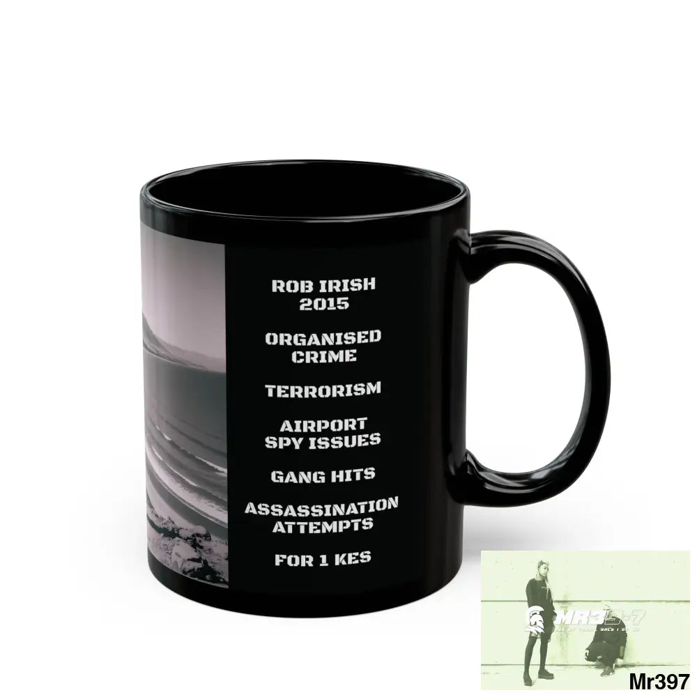 A Who Dares Wins Tactical SAS Kenya 2015 trip AI 3 Themed 11oz Black Mug GB 11oz Mug