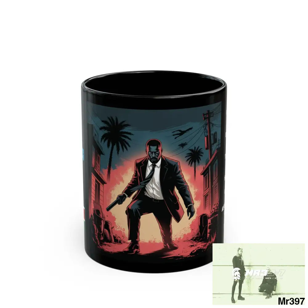 A Who Dares Wins Tactical SAS Kenya 2015 trip AI 5 Themed 11oz Black Mug GB 11oz Mug