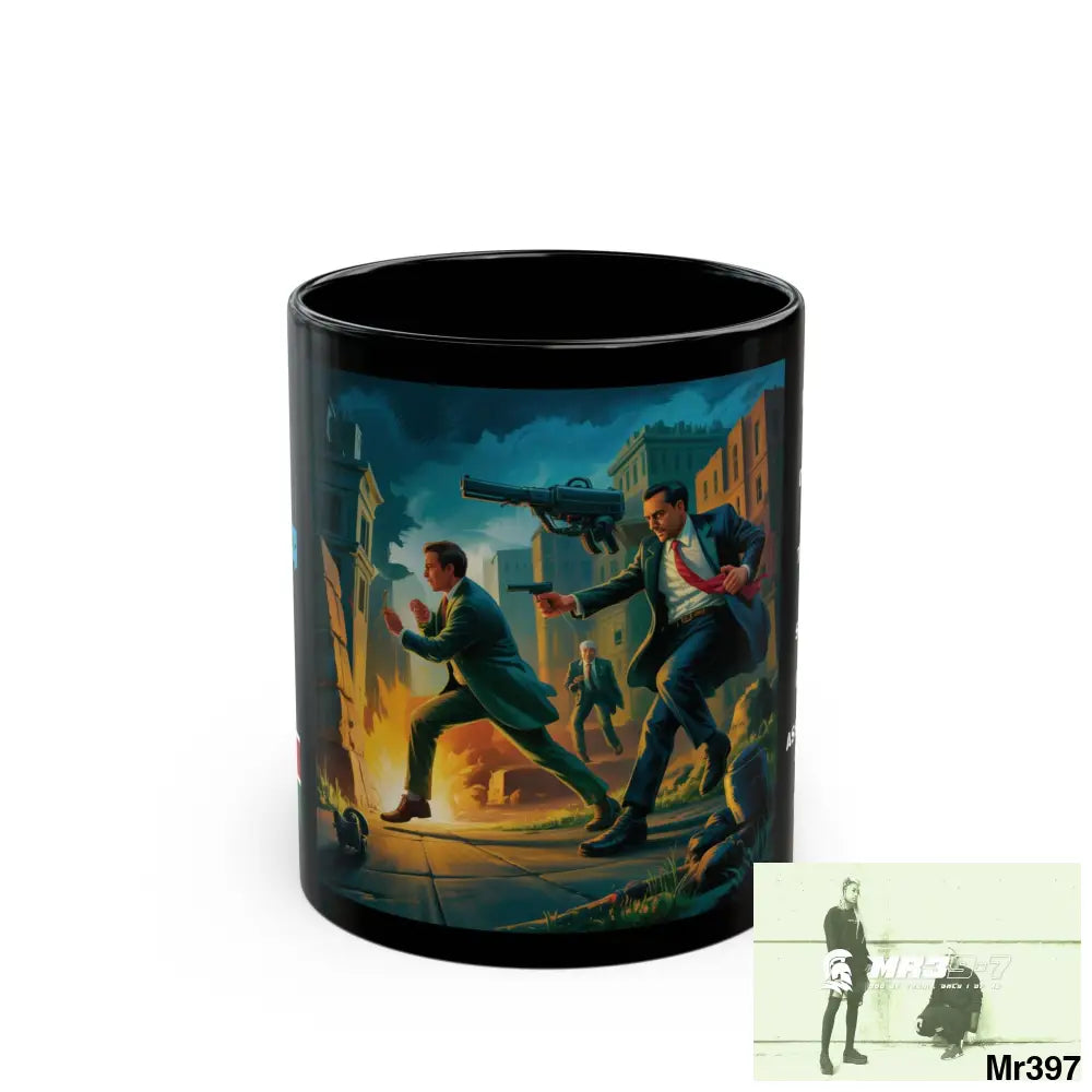 A Who Dares Wins Tactical SAS Kenya 2015 trip AI 6 Themed 11oz Black Mug GB 11oz Mug