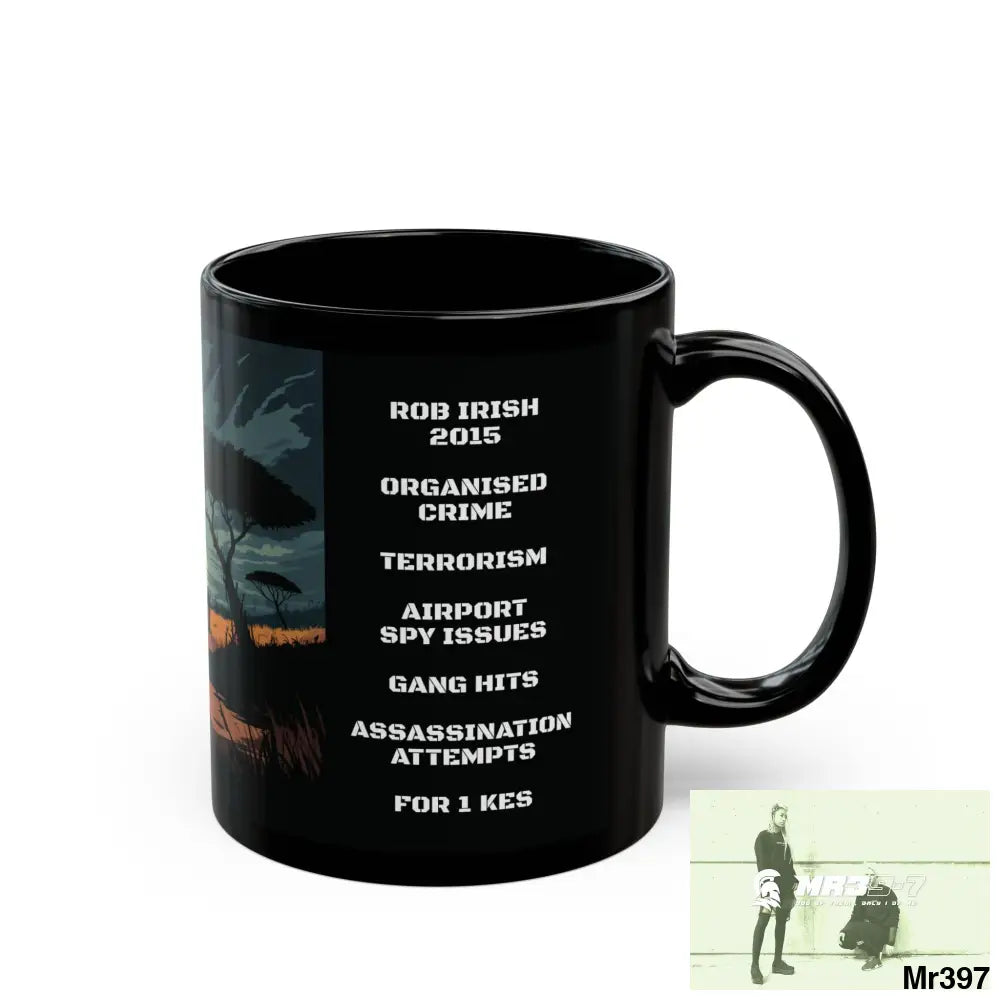 A Who Dares Wins Tactical SAS Kenya 2015 trip AI 7 Themed 11oz Black Mug GB 11oz Mug
