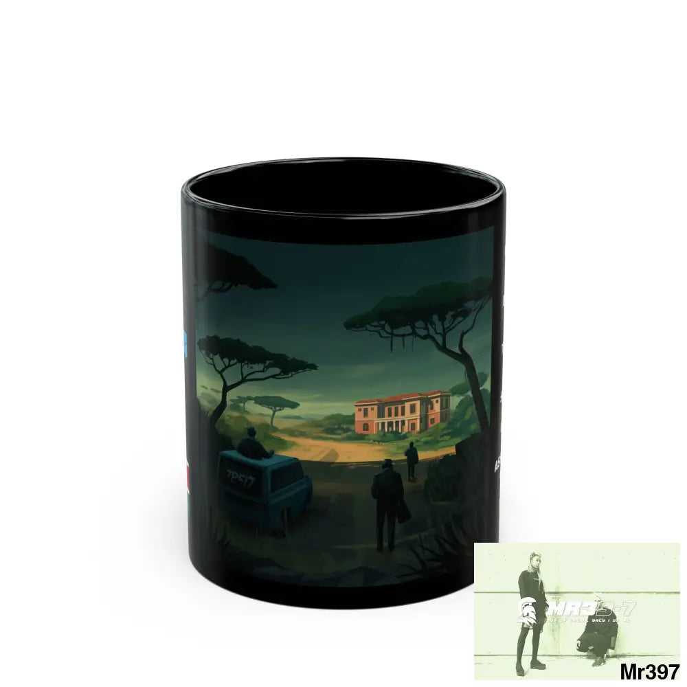 A Who Dares Wins Tactical SAS Kenya 2015 trip AI 8th Themed 11oz Black Mug GB 11oz Mug