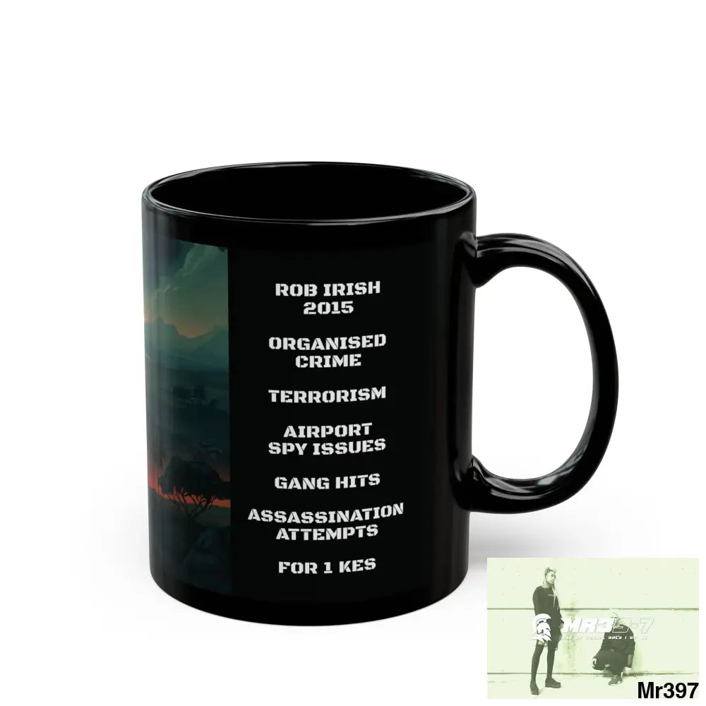 A Who Dares Wins Tactical SAS Kenya 2015 trip AI 9th Themed 11oz Black Mug GB 11oz Mug