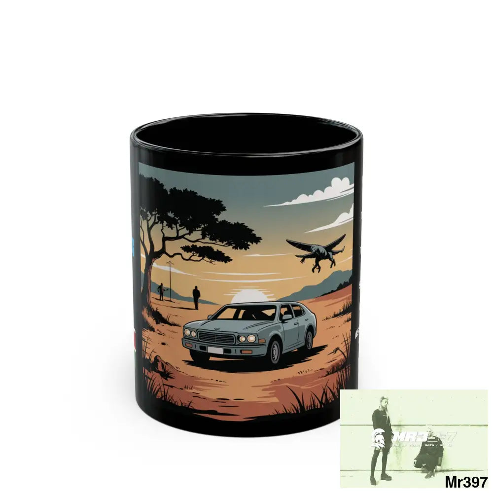 A Who Dares Wins Tactical SAS Kenya 2015 trip New AI Blog no14 Banksy inspired Themed 11oz Black Mug GB 11oz Mug