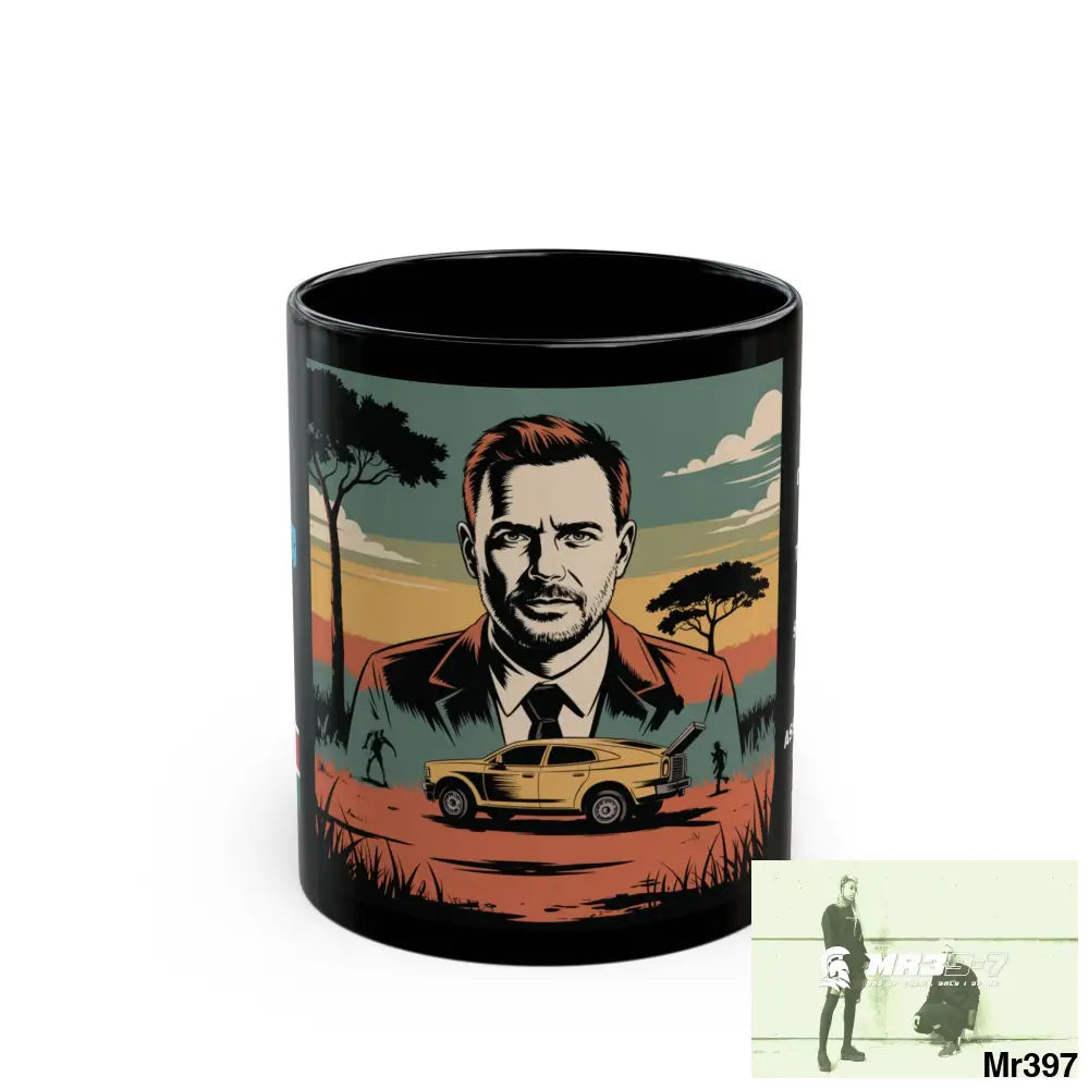 A Who Dares Wins Tactical SAS Kenya 2015 trip New AI Blog no15 Banksy inspired Themed 11oz Black Mug GB 11oz Mug