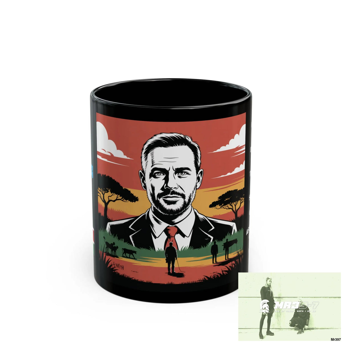 A Who Dares Wins Tactical SAS Kenya 2015 trip New AI Blog no20 Banksy inspired Themed 11oz Black Mug GB 11oz Mug