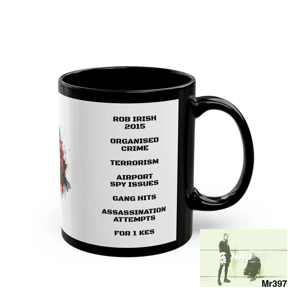 A Who Dares Wins Tactical SAS Kenya 2015 trip New AI Blog no3 Themed 11oz Black Mug GB 11oz Mug