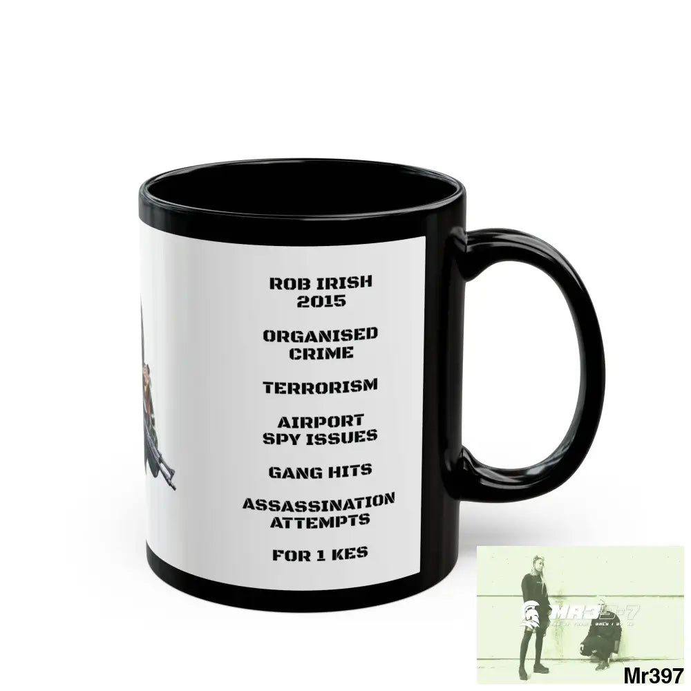 A Who Dares Wins Tactical SAS Kenya 2015 trip New AI Blog no5 Themed 11oz Black Mug GB 11oz Mug