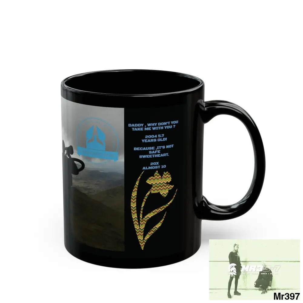 A Who Dares Wins Tactical SAS Roll over Death night 04/ 20X Strike B Done MT Snowdon 11oz Black Mug GB / Thailand/