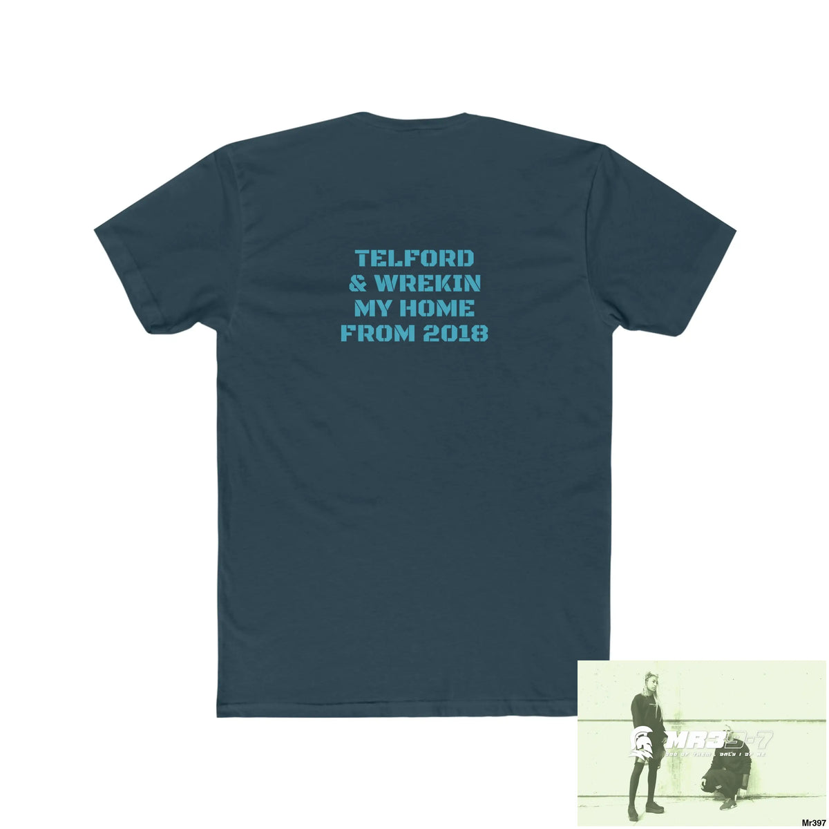 A Who Dares Wins Telford & Wrekin -My home 2018 - Men’s Cotton Crew Tee T-Shirt