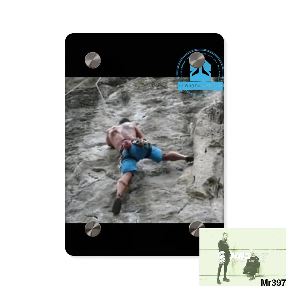 A Who Dares Wins Thailand 2008 Krabi (Significant year) A1 4 A Reason Acrylic Wall Art Panels 5’’ x 7’’ (Vertical)