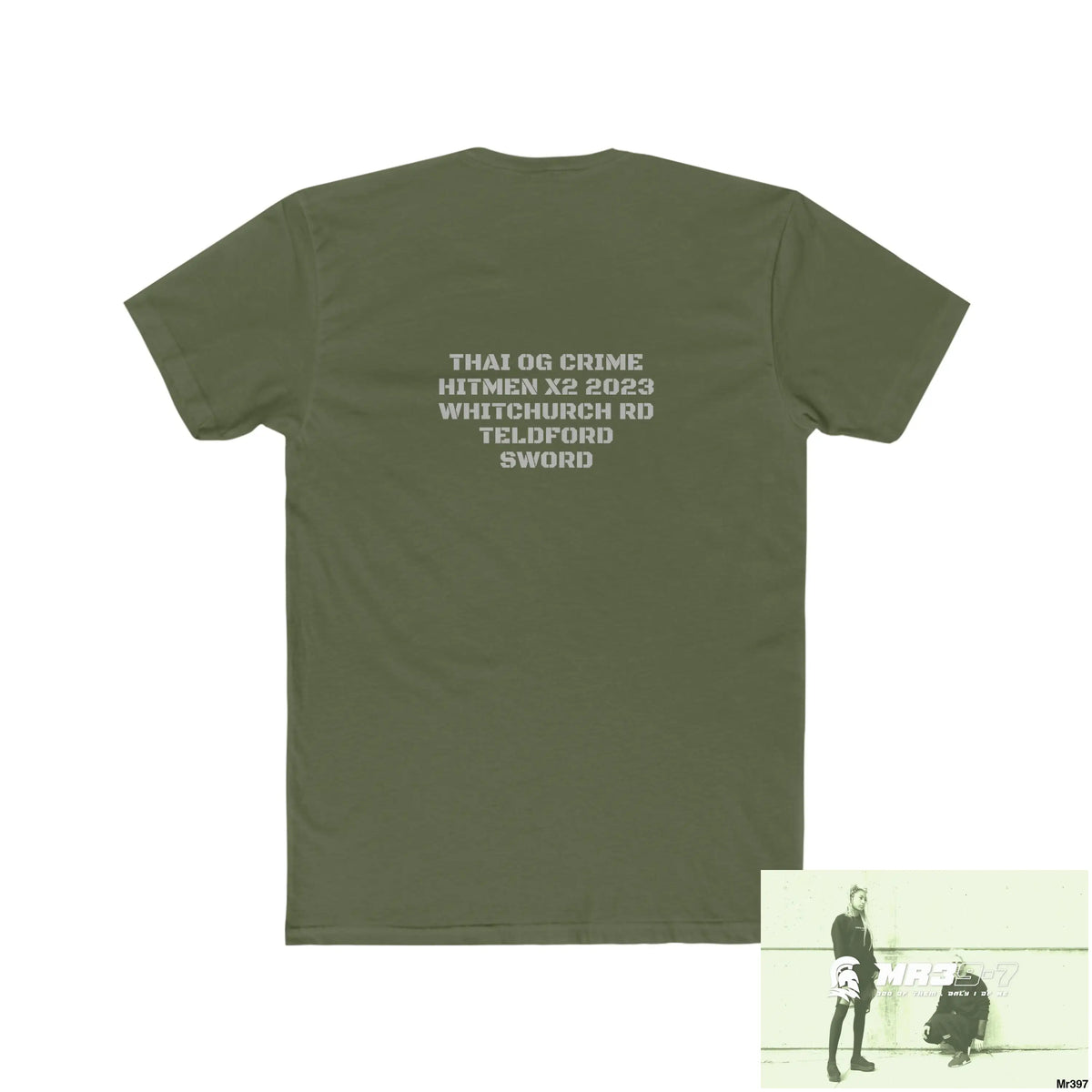 A Who Dares Wins Thailand Hospital My Death Stopped in seconds Men’s Cotton Crew Tee T-Shirt