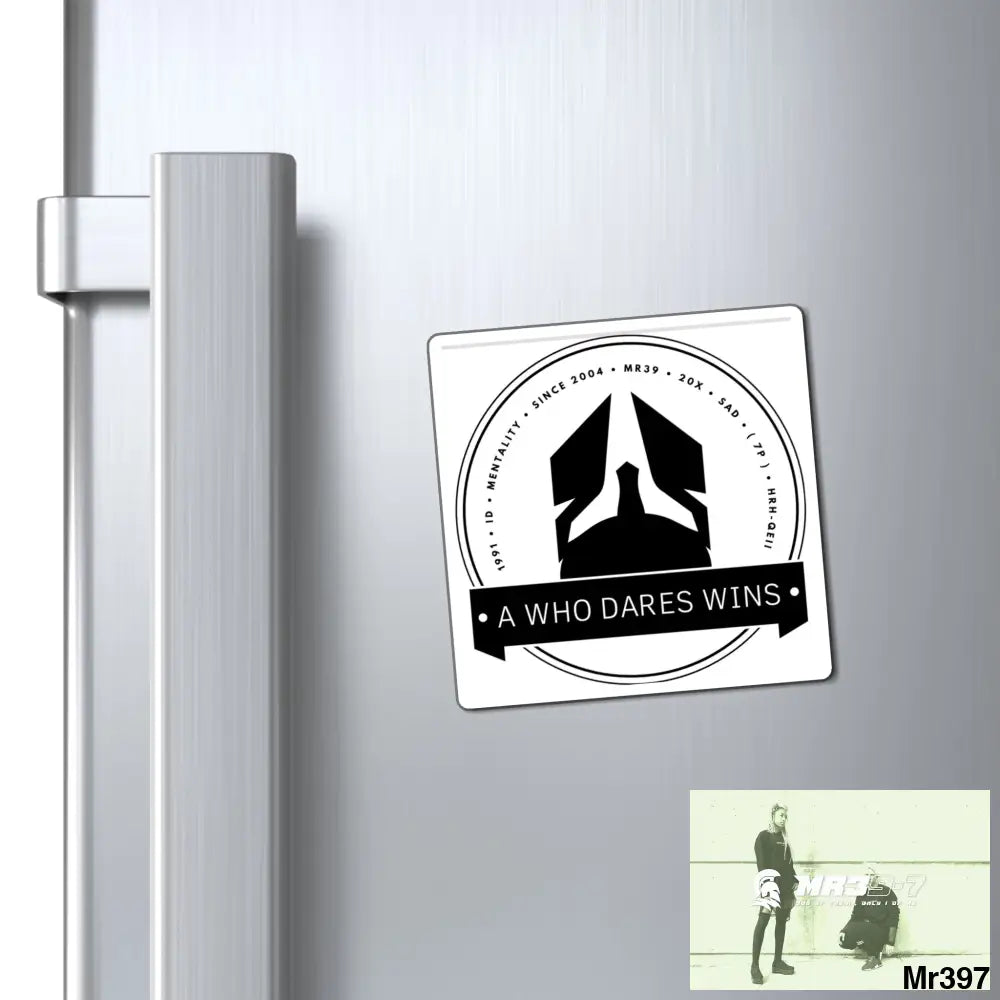 A Who Dares Wins Vigilante Magnet Paper products