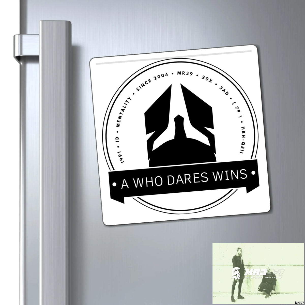 A Who Dares Wins Vigilante Magnet Paper products