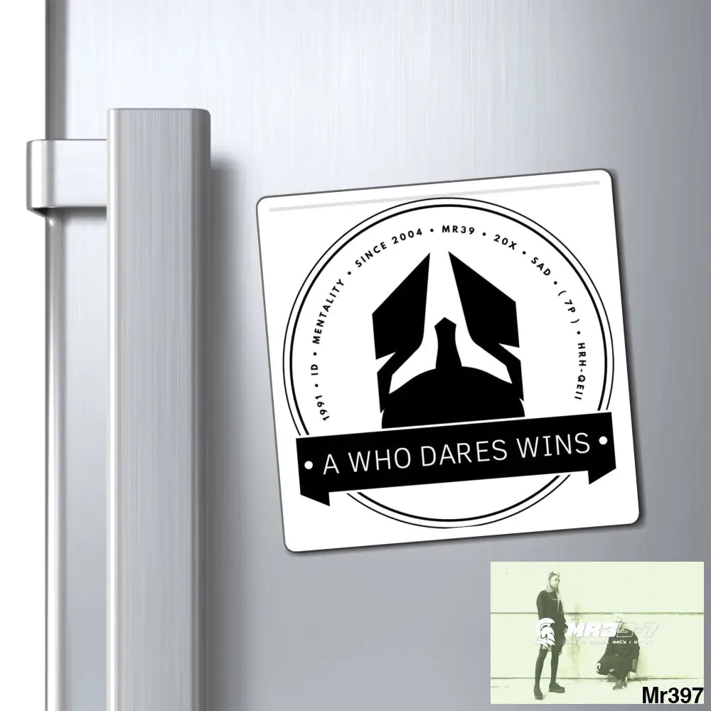 A Who Dares Wins Vigilante Magnet Paper products