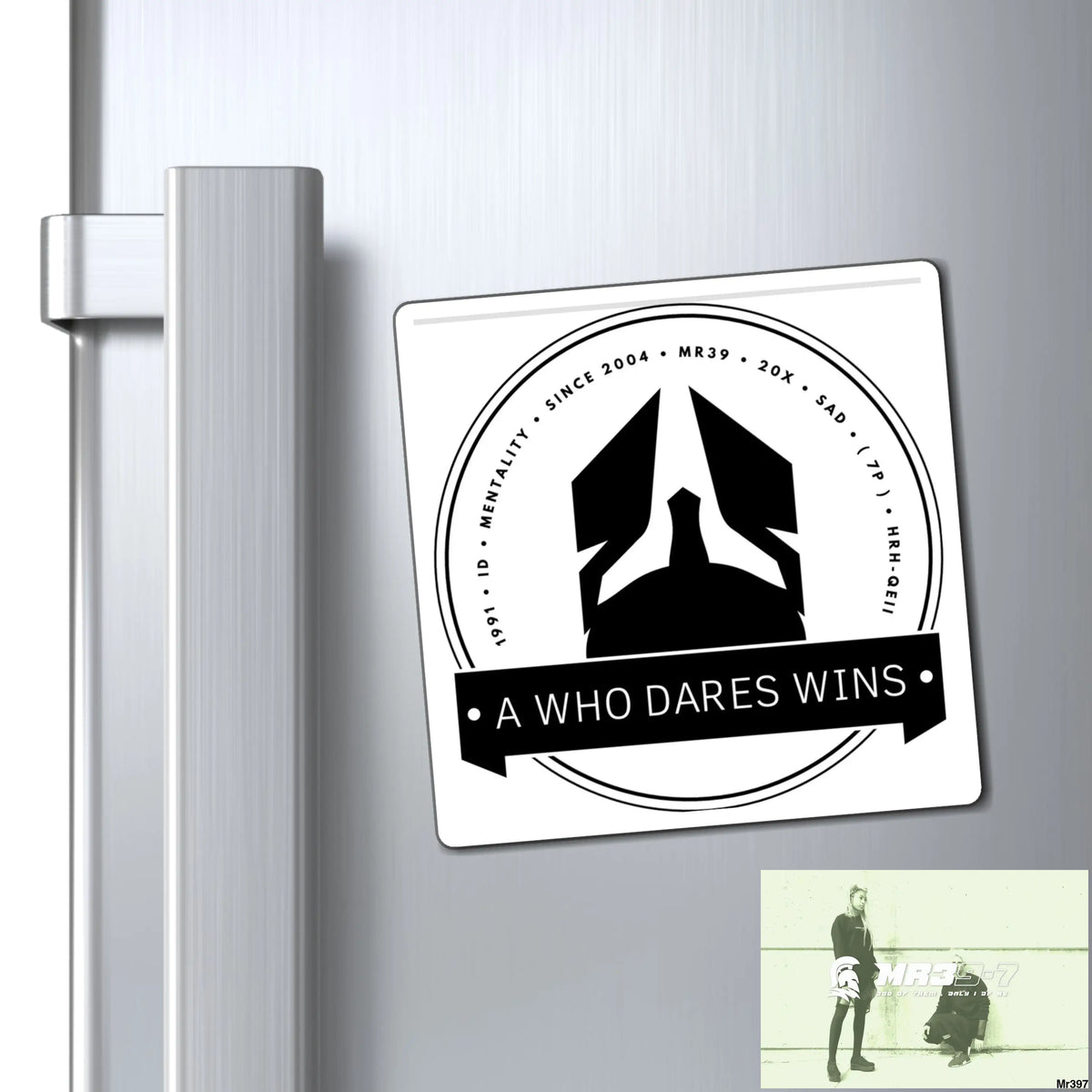 A Who Dares Wins Vigilante Magnet Paper products