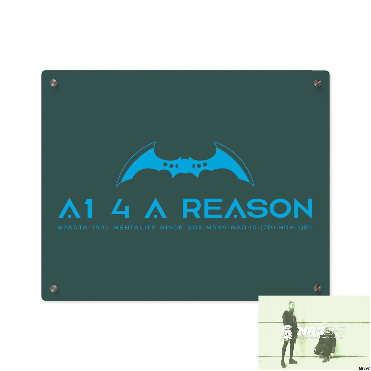 A1 4 A Reason Acrylic Wall Art Panels 20″ x 16″ (Horizontal) / 0.25’’ Home Decor