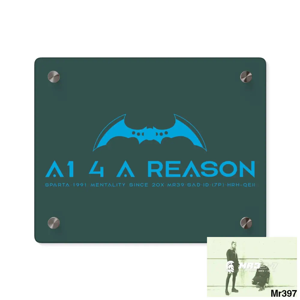 A1 4 A Reason Acrylic Wall Art Panels 10″ x 8″ (Horizontal) / 0.25’’ Home Decor