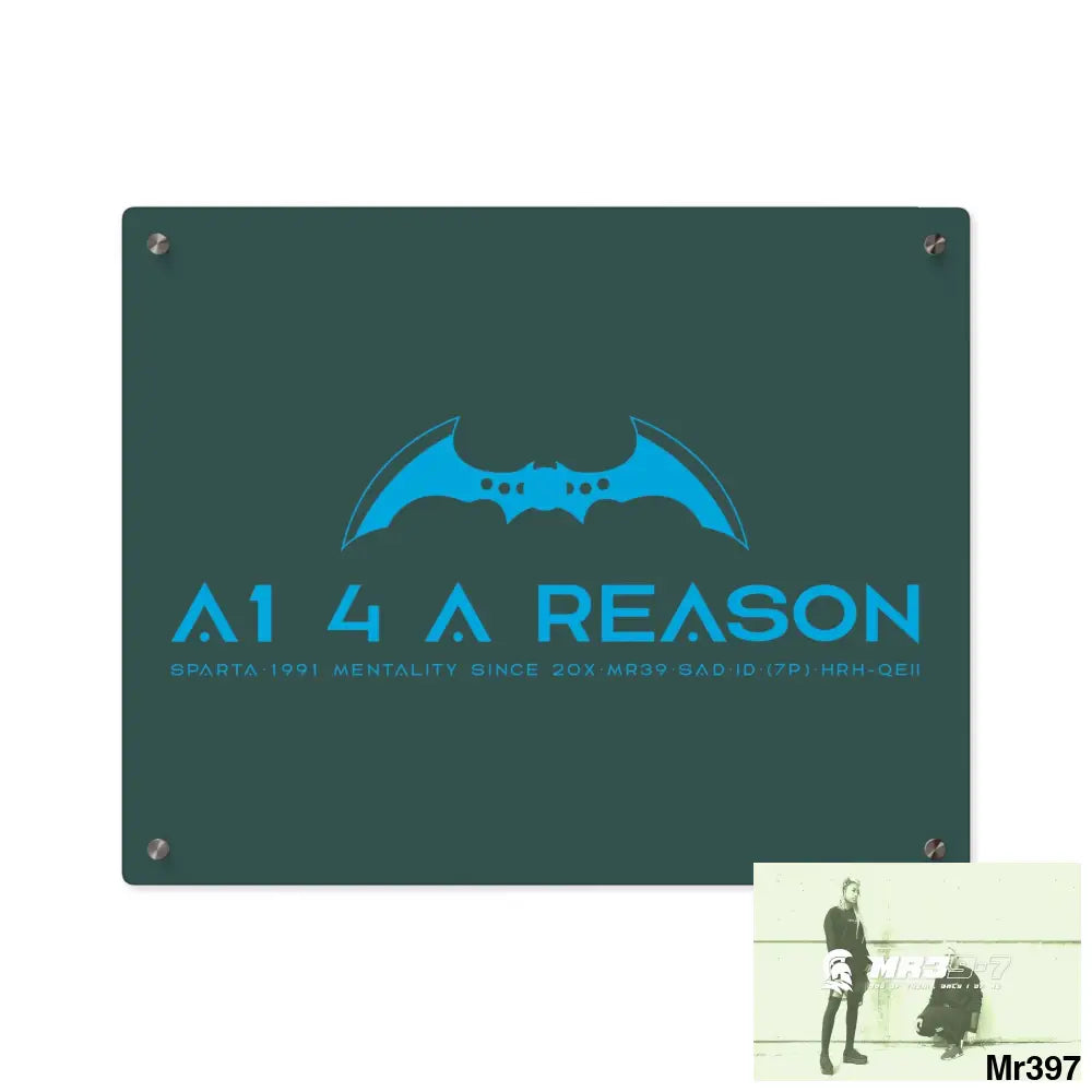 A1 4 A Reason Acrylic Wall Art Panels 20″ x 16″ (Horizontal) / 0.25’’ Home Decor