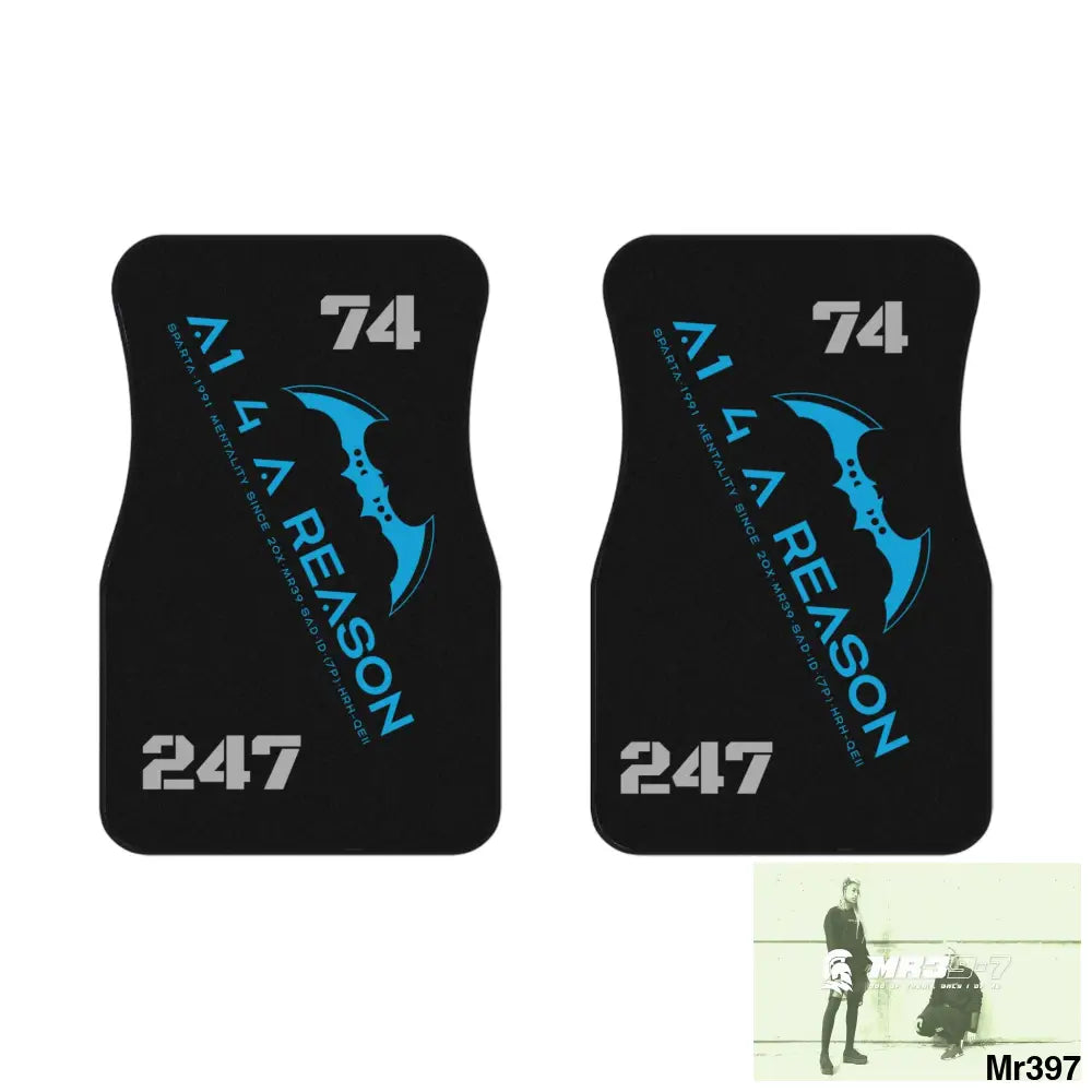 A1 4 a Reason Always ready 24/7 Car Mats (2x Front) 2x Front mats Accessories