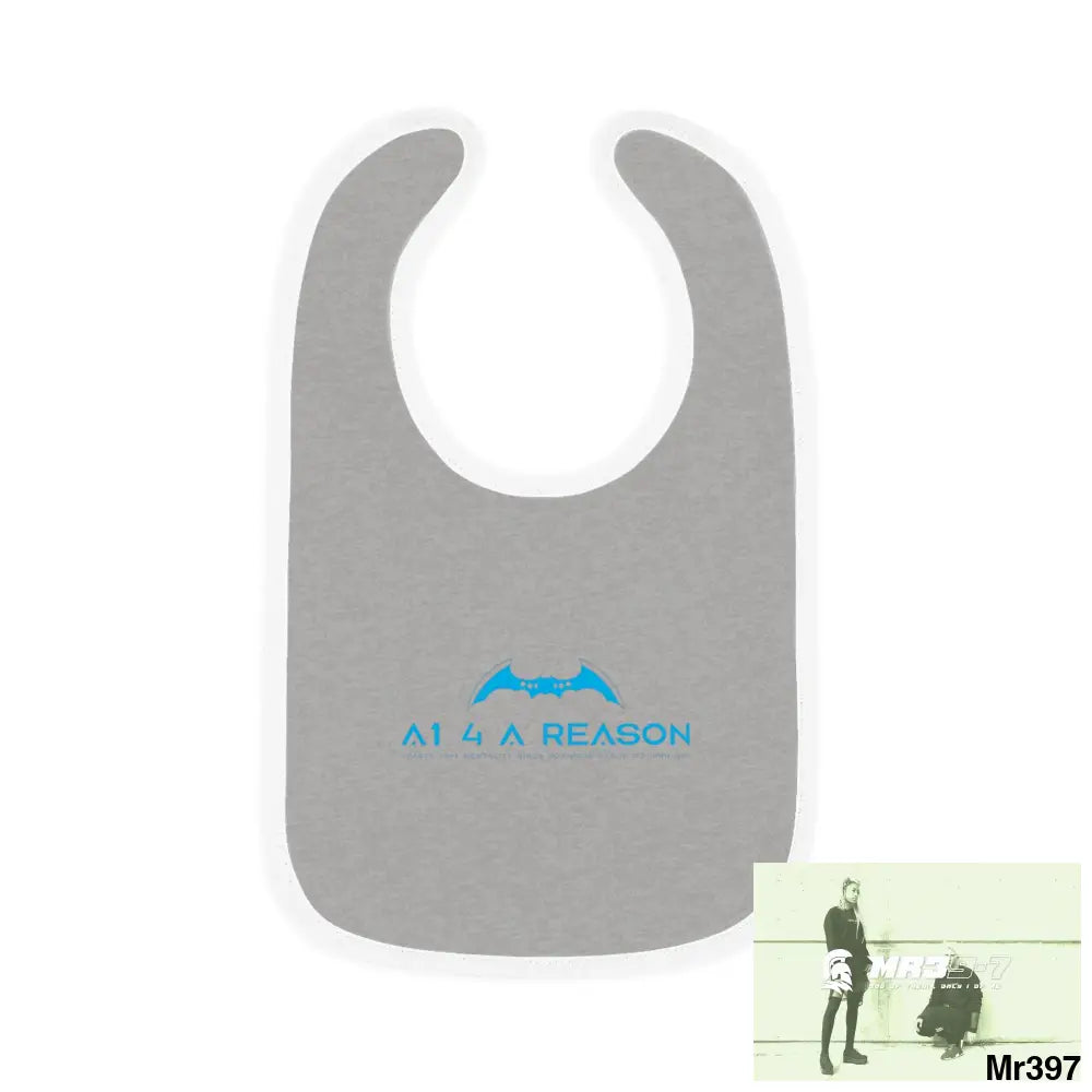 A1 4 A Reason Baby Contrast Trim Jersey Bib Kids clothes