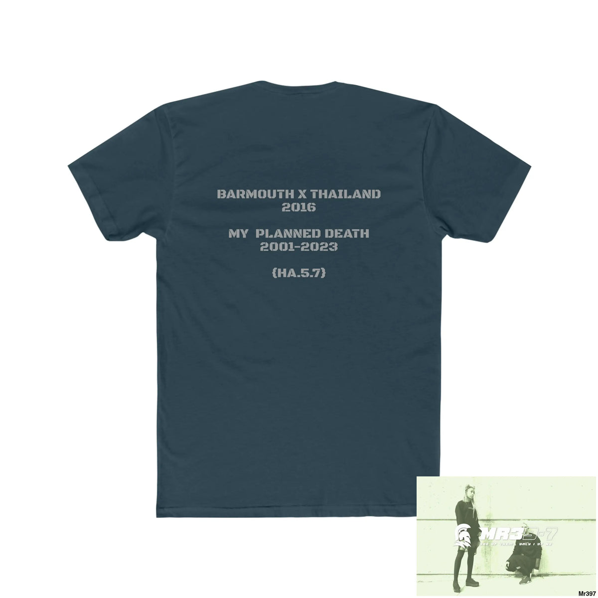 A1 4 A Reason Barmouth X Thailand My Planned Death 2016 (2001-2023) Men’s Cotton Crew Tee T-Shirt