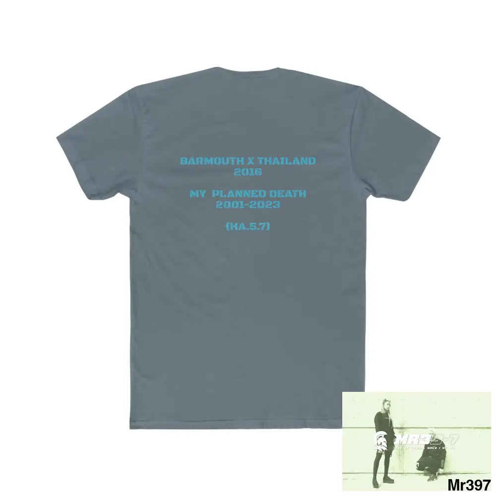 A1 4 A Reason Barmouth X Thailand My Planned Death 2016 (2001-2023) Men’s Cotton Crew Tee T-Shirt