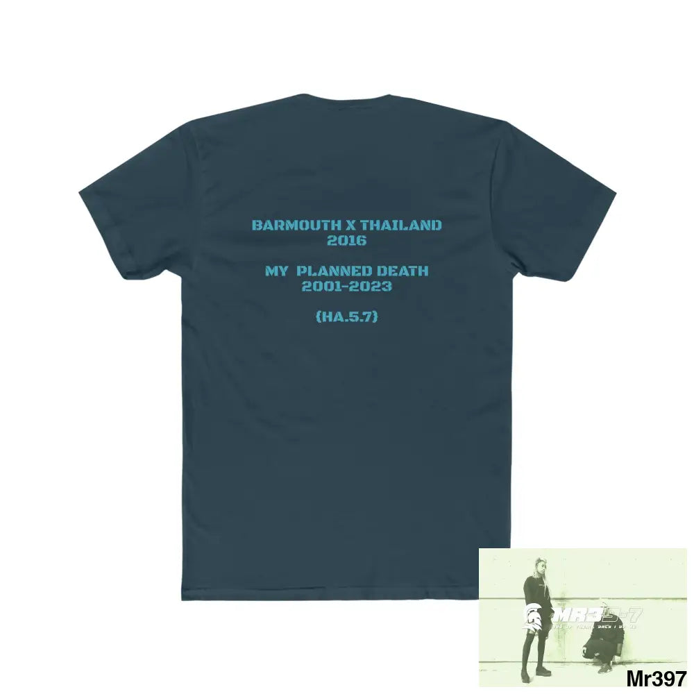 A1 4 A Reason Barmouth X Thailand My Planned Death 2016 (2001-2023) Men’s Cotton Crew Tee T-Shirt
