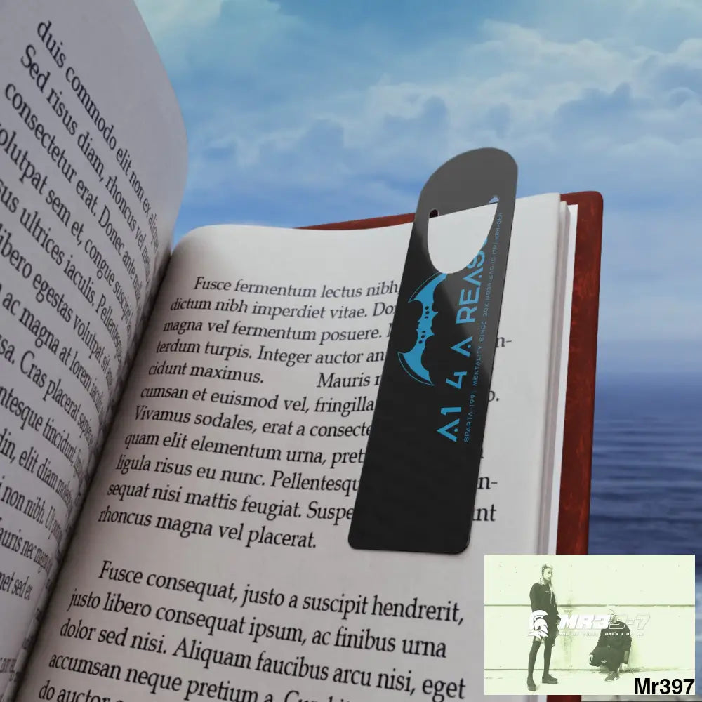 A1 4 A Reason Bookmark One size / White Accessories