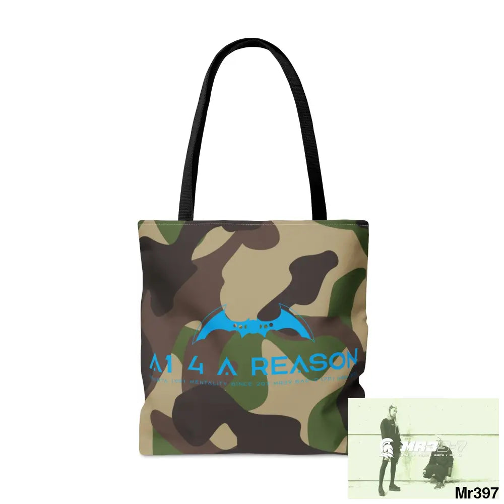 A1 4 A Reason Camo Tote Bag (AOP) Bags