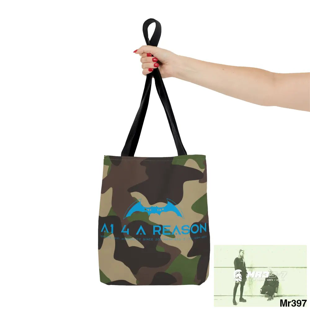 A1 4 A Reason Camo Tote Bag (AOP) Bags